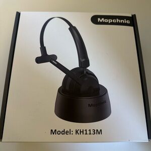 Mopchnic Bluetooth Headset 2024 Upgraded Version, Wireless Headset